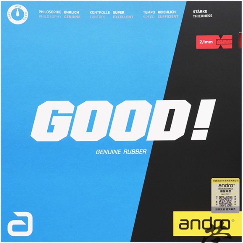 Table Tennis Game - Andro GOOD резиновая накладка для настольного