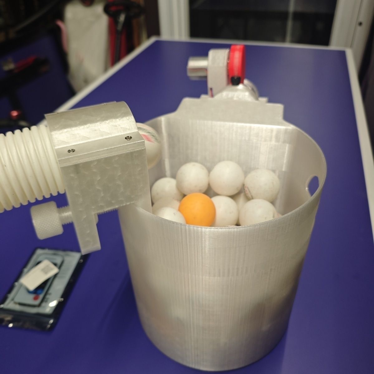 Table Tennis Launcher - Автоматическая машина для подачи мячей для