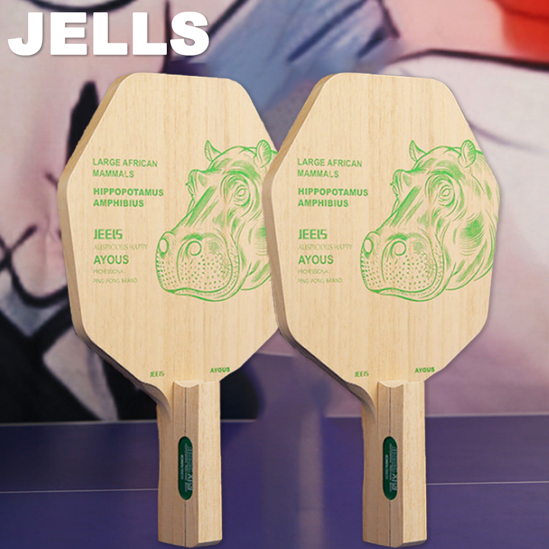 Table Tennis In Japanese - Теннисная ракетка JEELS 1-Ply Ayous, шестигранная,