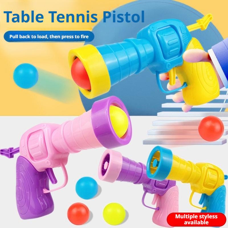 Table Tennis Gun - Пневматический пистолет-игрушка для тенниса на столе