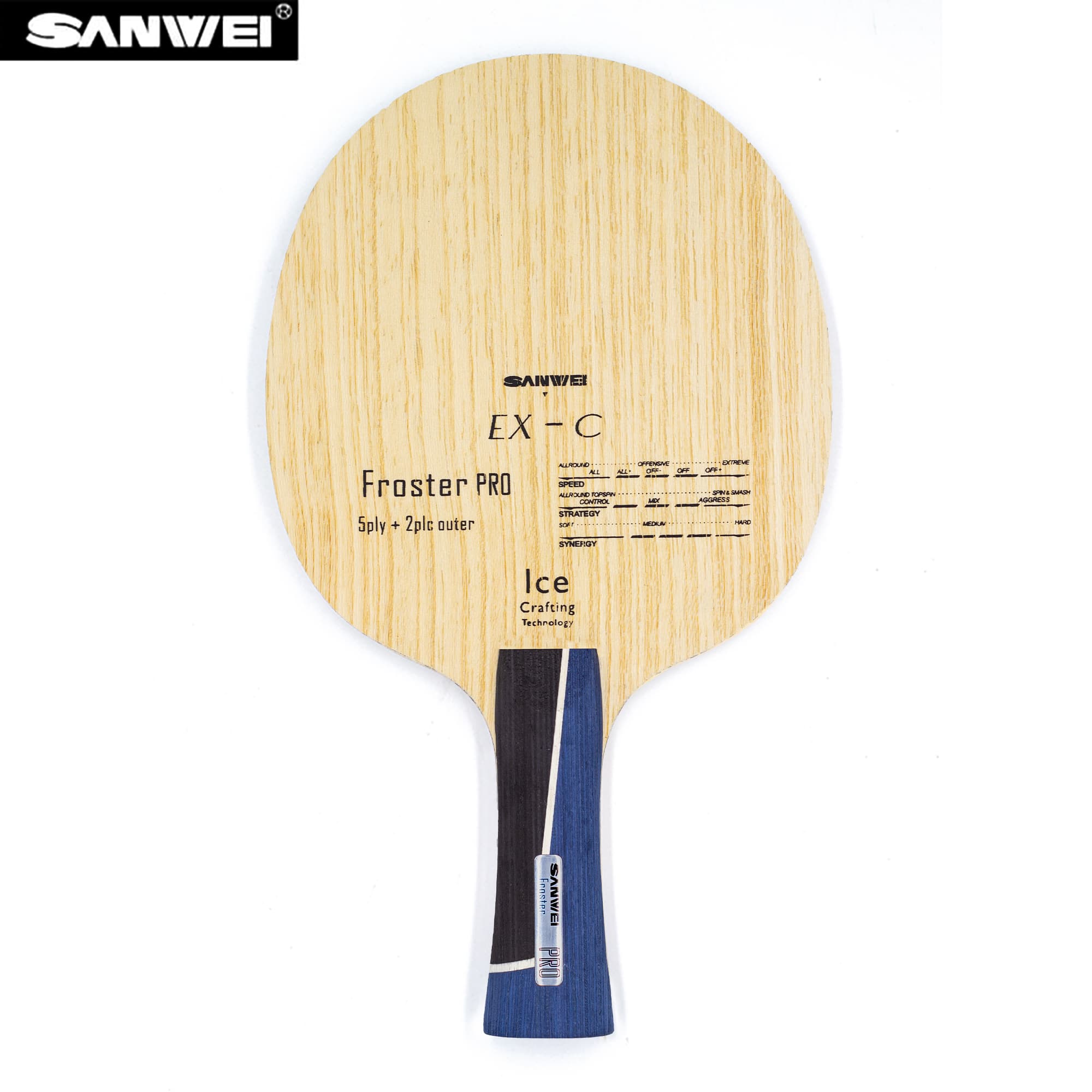 Table Tennis Pro - SANWEI ALC Лезвие для настольного тенниса