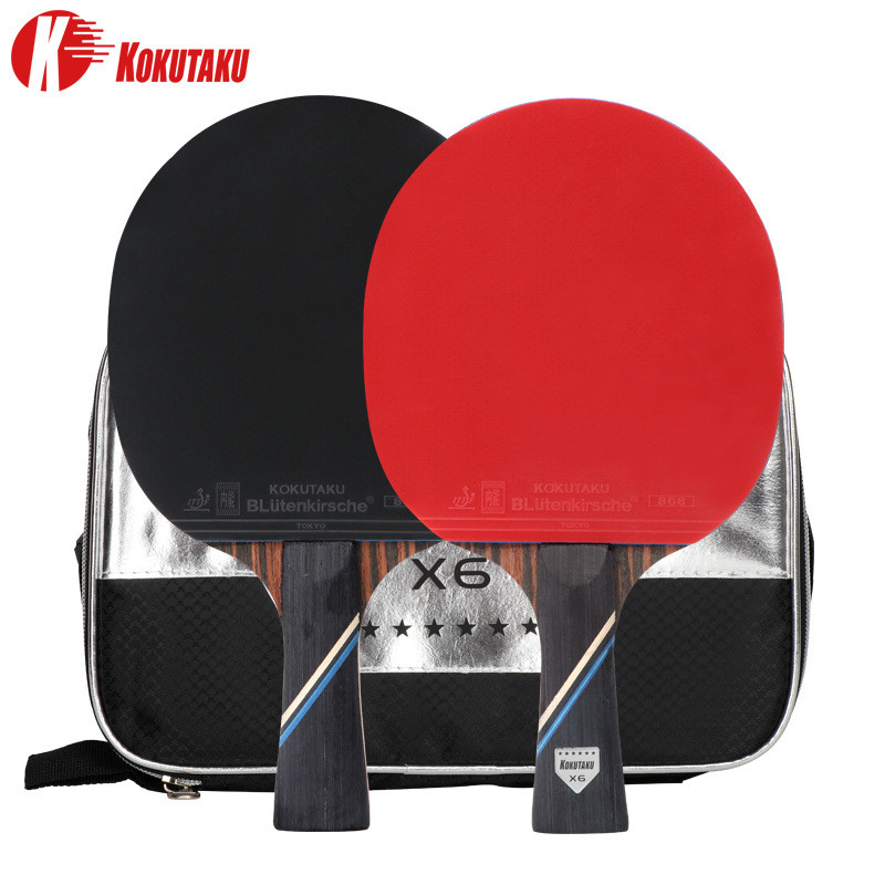 Table Tennis Kit Bag - KOKUTAKU ITTF профессиональная ракетка для пинг-понга