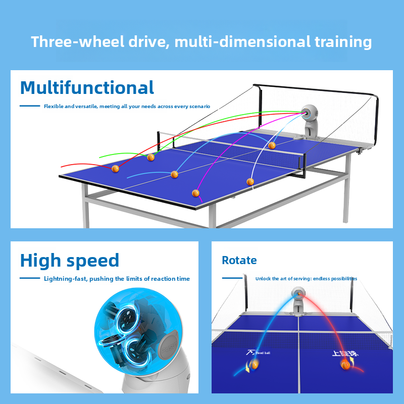 Тренажер для настольного тенни – обзор и цена Table Tennis Machine