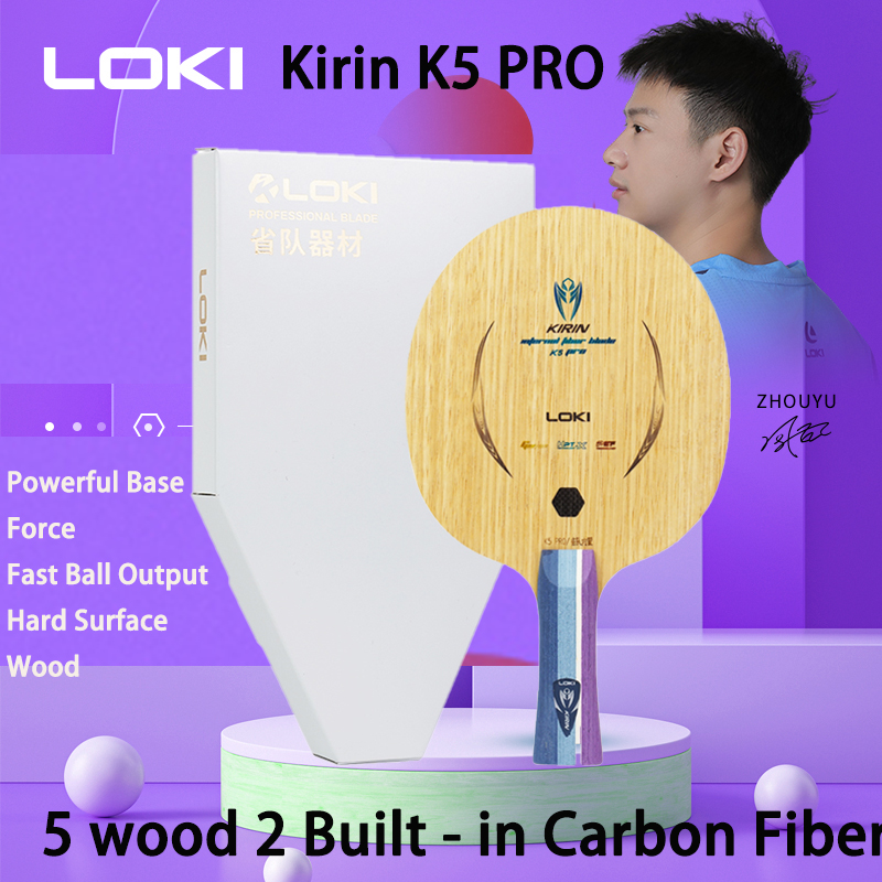 LOKI Kirin K5 PRO 5 Wood 2, вс – обзор и цена Table Tennis Pro