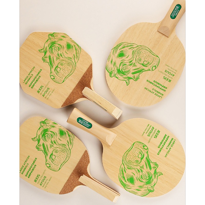 Теннисная ракетка JEELS Green  – обзор и цена Table Tennis In Japanese