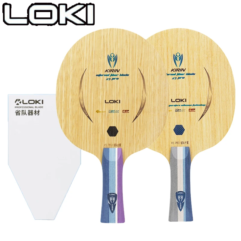 LOKI Kirin K5 PRO Лезвие для н – обзор и цена Table Tennis Paddles